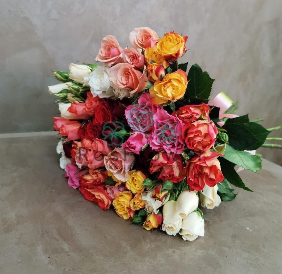 Букет цветов из: Розы в Солуно-Дмитриевском