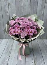 Букет цветов из:  Хризантемы в Солуно-Дмитриевском