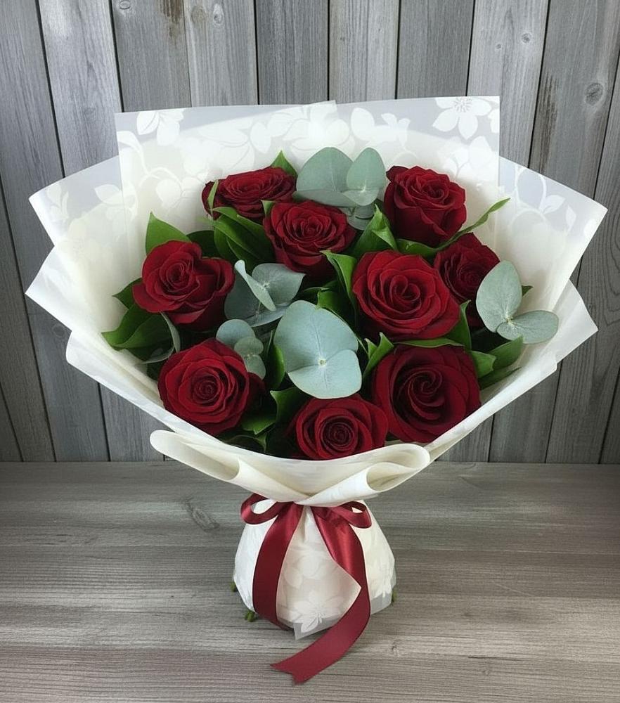 Букет цветов из: Розы в Солуно-Дмитриевском