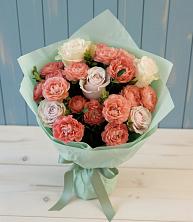 Букет цветов из:  Розы в Солуно-Дмитриевском
