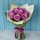 Букет Розы Фёрст Леди в Солуно-Дмитриевском