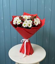 Букет цветов из:  Хризантемы в Солуно-Дмитриевском