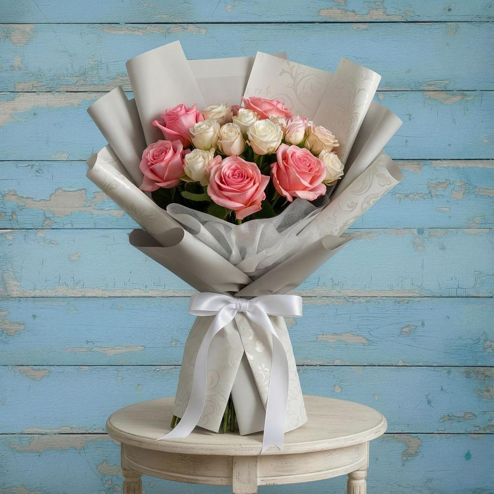 Букет цветов из: Розы в Солуно-Дмитриевском