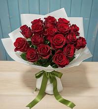 Букет Красные розы в Солуно-Дмитриевском
