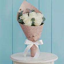 Букет цветов из:  Розы в Солуно-Дмитриевском