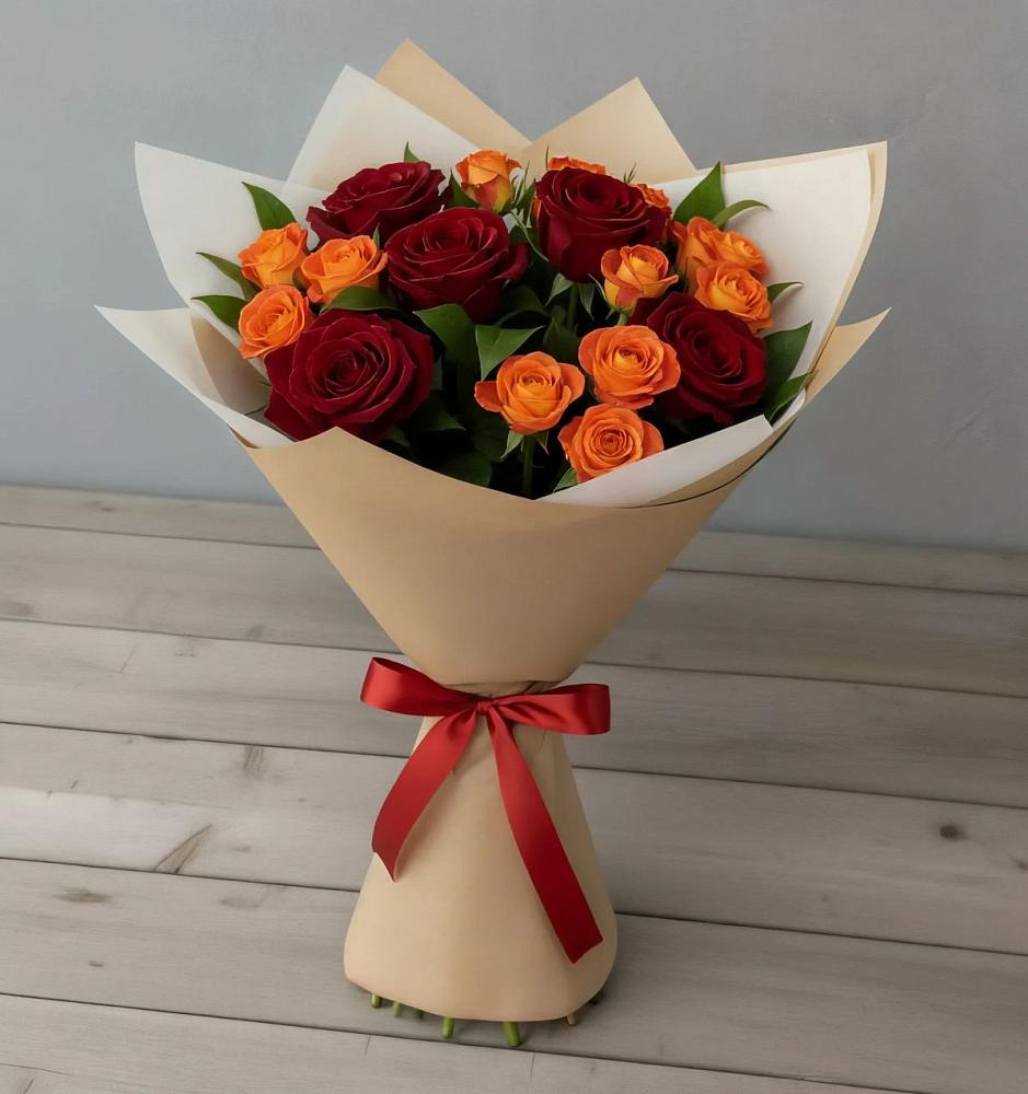 Букет Любовь и восторг в Солуно-Дмитриевском