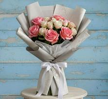 Букет цветов из:  Розы #REPLACE_PRED# Солуно-Дмитриевском